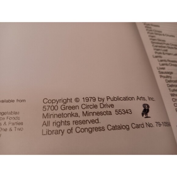 Vintage 1978 Basic Microwaving Cooking Library Cookbook Recipes Cook Book - Picture 13 of 16